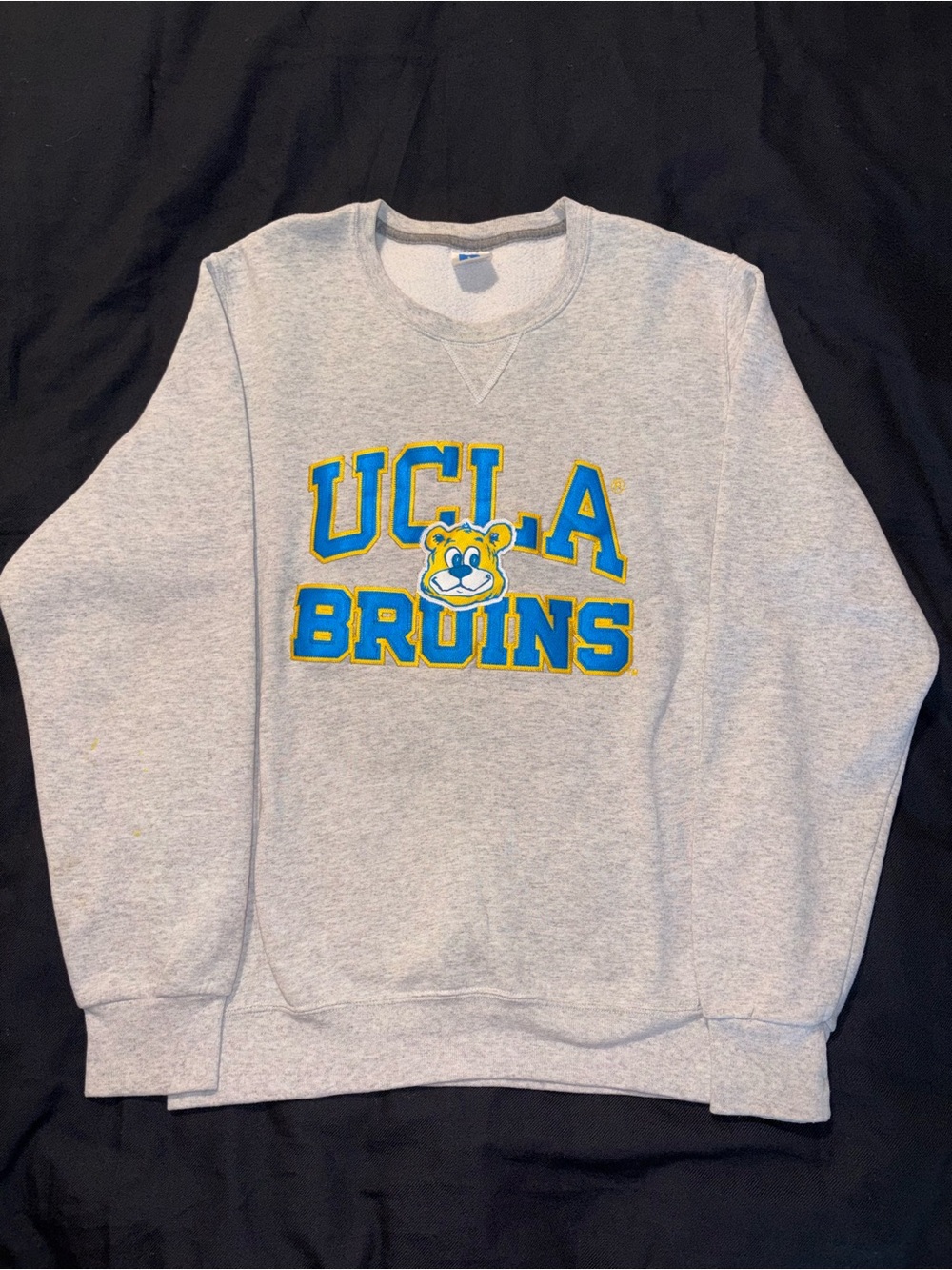 UCLA Bruins Russell Athletic 2000s University Sweatshirt White Color Medium
